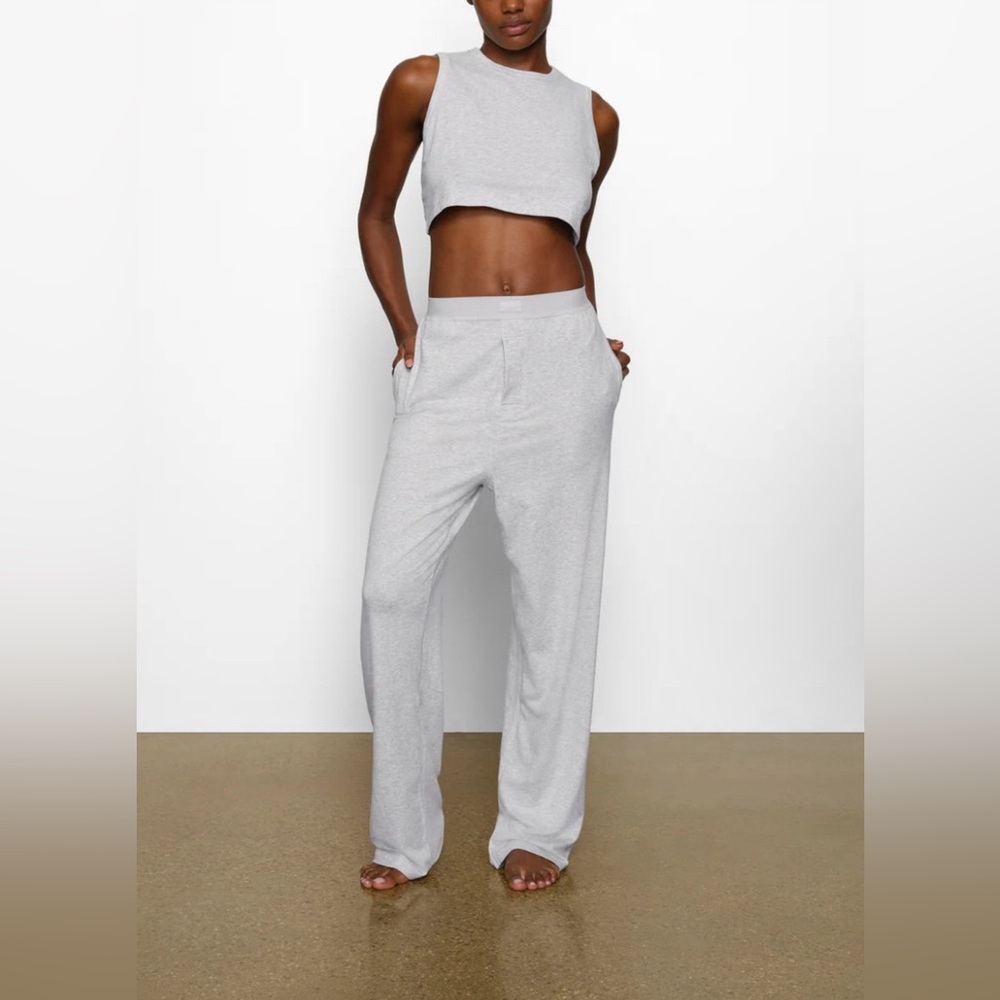 SOLD—- Skims Boyfriend Lounge Pants XS